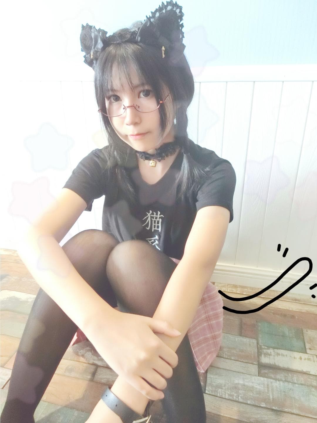 Playful bare toes, close